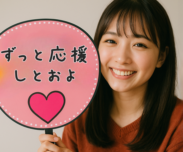 ずっと応援しとおよ