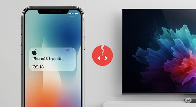 最新のiOS（iOS 18など）にアップデートしたらミラーリングできなくなった？
