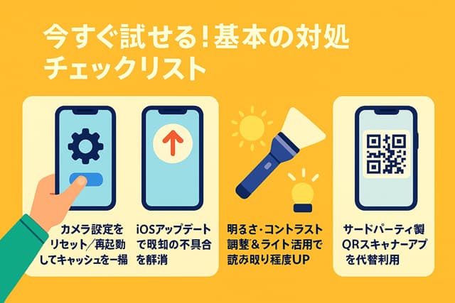 今すぐ試せる！基本の対処チェックリスト