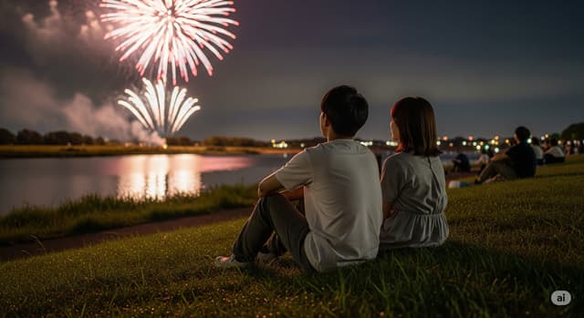 【結論】無料でゆっくり見られる!いたばし花火大会のおすすめ穴場スポット6選